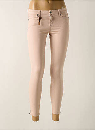 Pantalon slim stretch taille normale rose ONLY femme