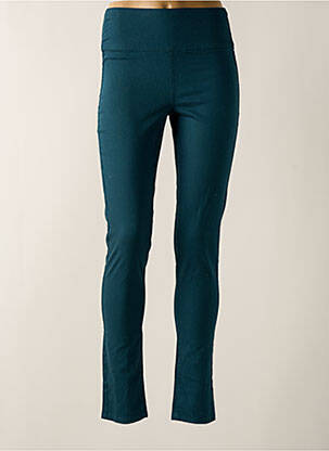 Pantalon slim stretch taille normale vert PIECES femme