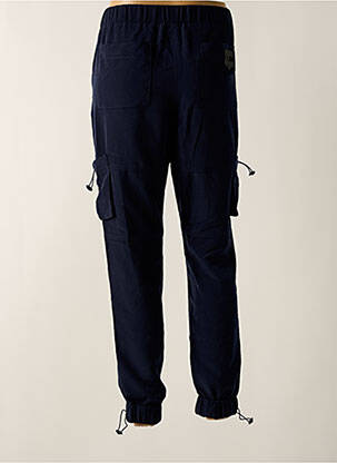 Pantalon cargo taille élastique taille normale bleu CEMI BY CÉLINE femme