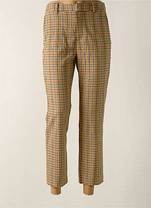 Pantalon chino taille normale taille normale beige L'IMPECCABLE MARCEL femme