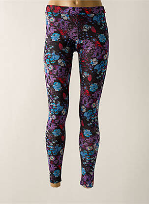 Legging stretch taille normale bleu MADONNA femme