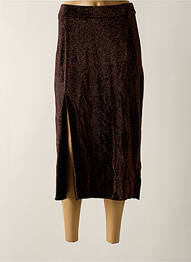 Jupe longue taille normale noir DEUX. BY ELINE DE MUNCK femme