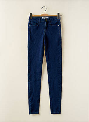 Jeans skinny tissage brut taille normale bleu ONLY femme