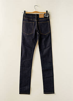 Jeans coupe slim tissage brut taille normale bleu CHEAP MONDAY femme