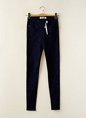 Jeans skinny tissage brut taille normale bleu ONLY femme