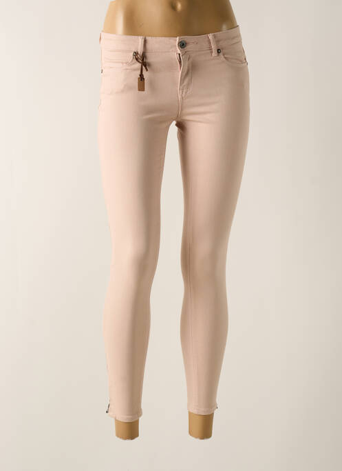 Pantalon slim stretch taille normale rose ONLY femme