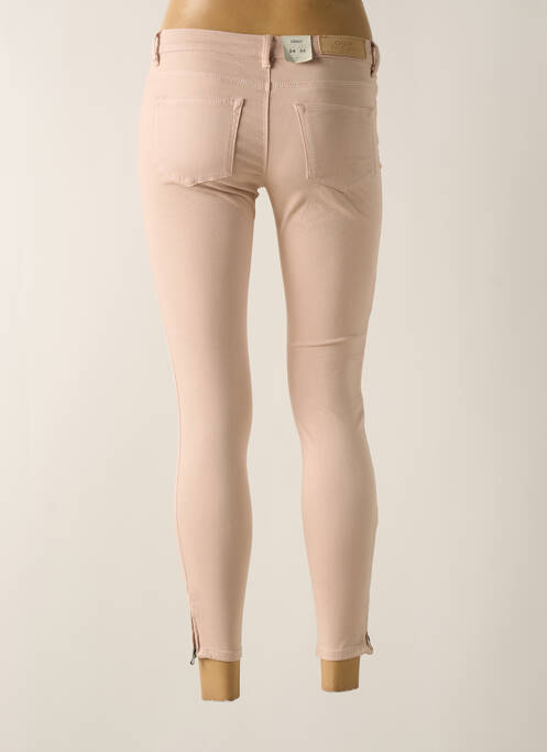 Pantalon slim stretch taille normale rose ONLY femme