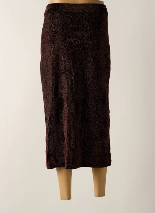 Jupe longue taille normale noir DEUX. BY ELINE DE MUNCK femme