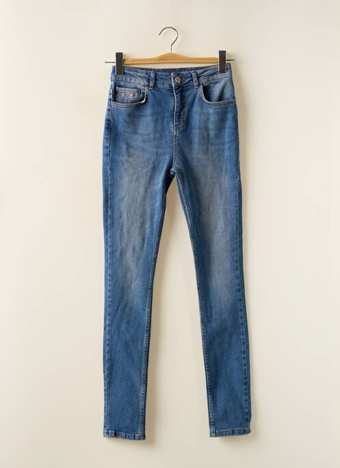 Jeans skinny tissage brut taille normale bleu STIEN EDLUND femme
