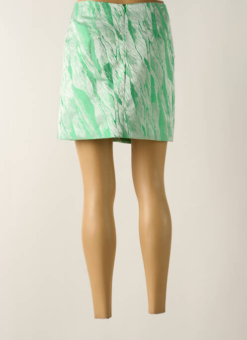 Jupe courte vert OLGA LEYERS pour femme