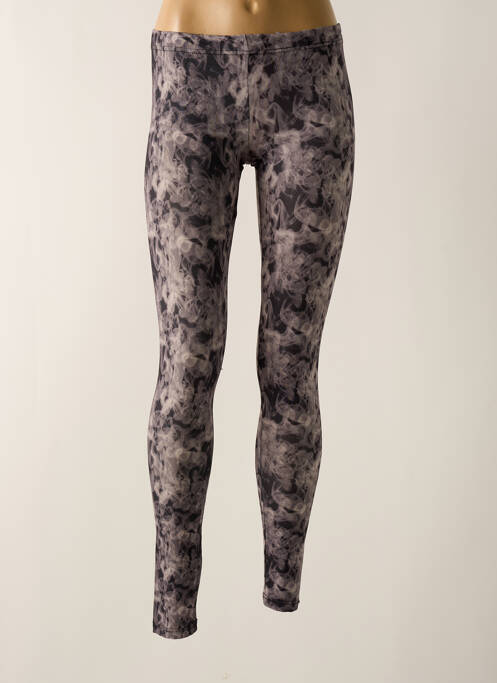 Legging gris PIECES pour femme