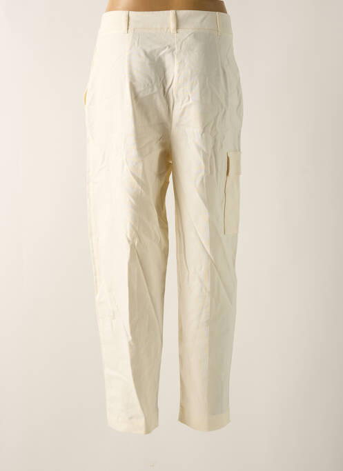 Pantalon cargo beige MANGO pour femme