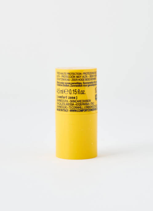 Protection solaire visage jaune COMFORT ZONE pour femme