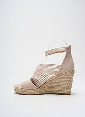 Espadrilles beige TAMARIS pour femme seconde vue