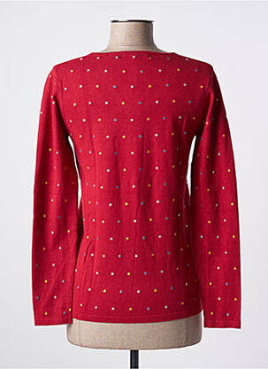 Pull coupe cintrée manches longues rouge GIORGIO BARBARA femme