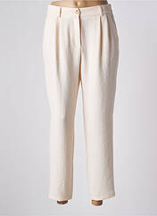 Pantalon chino beige PABLO pour femme seconde vue