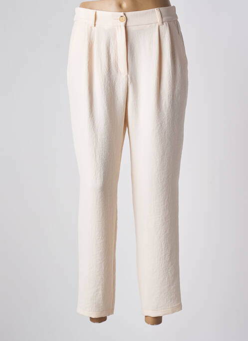 Pantalon chino beige PABLO pour femme