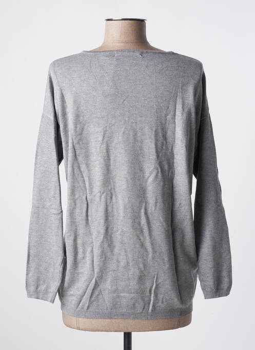 Pull gris GIORGIO BARBARA pour femme