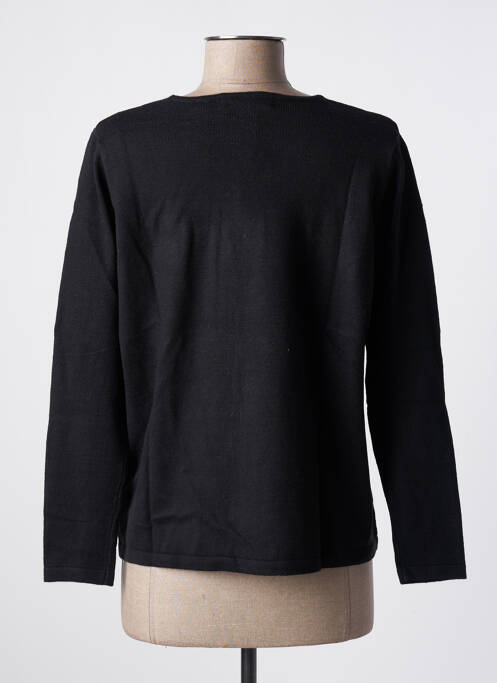 Pull stretch manches longues noir GIORGIO BARBARA femme