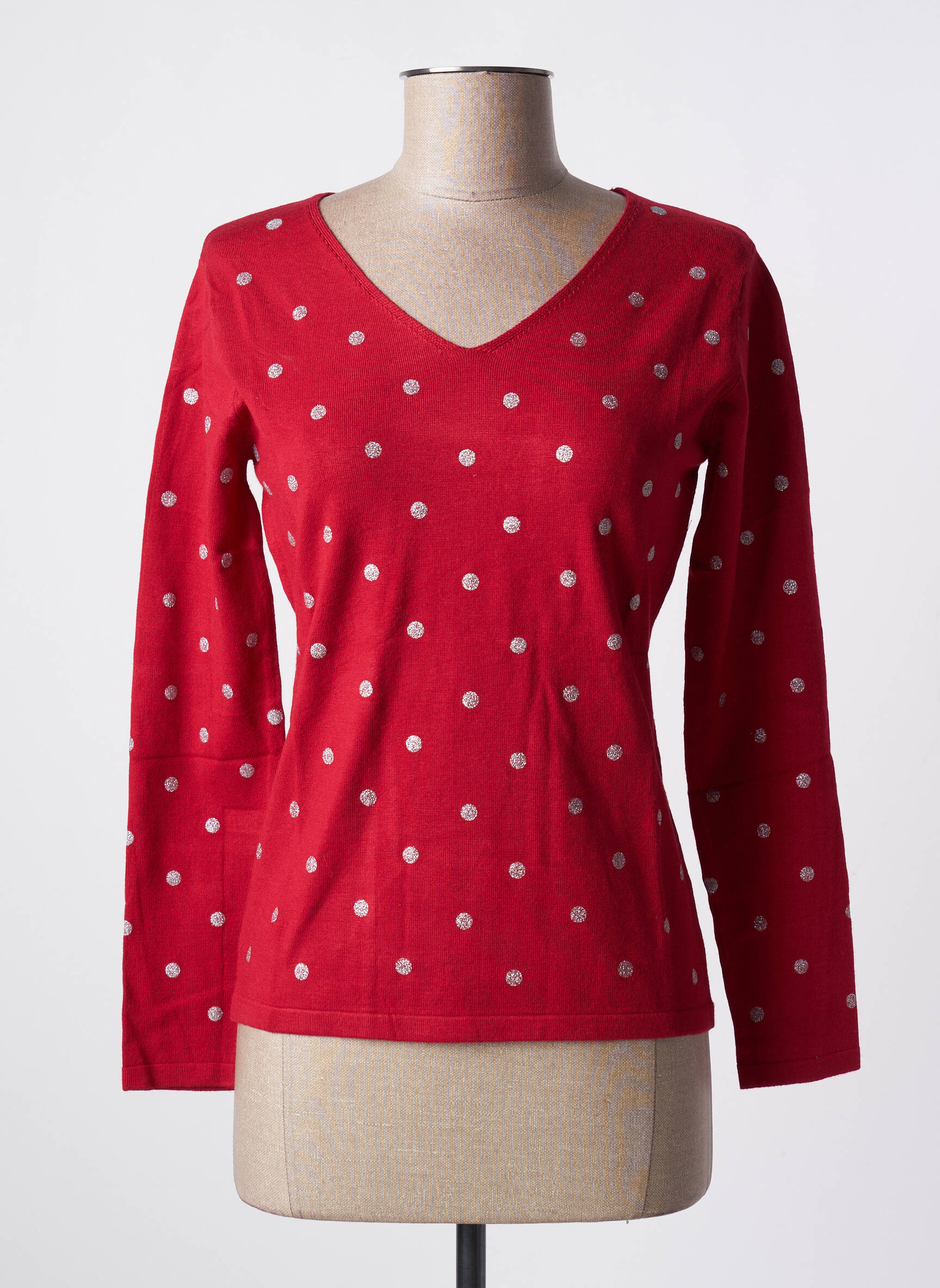 Pull Gorgio Barbara Taille 4 - Couleur Marron/orange - Occasion Très Bon état - Pour Femme