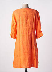 Robe mi-longue orange ALEXANDRE LAURENT pour femme seconde vue