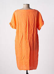 Robe mi-longue orange ALEXANDRE LAURENT pour femme seconde vue