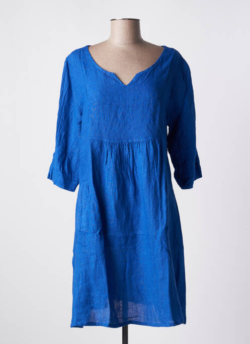 Robe mi-longue bleu ALEXANDRE LAURENT pour femme