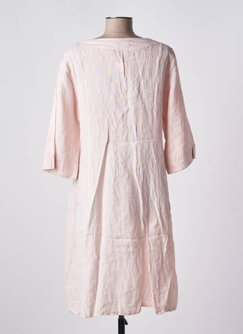 Robe mi-longue rose ALEXANDRE LAURENT pour femme