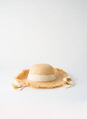 Chapeau beige ZY pour femme seconde vue