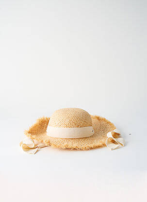 Chapeau beige ZY pour femme