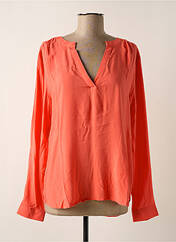 Blouse orange ICHI pour femme seconde vue