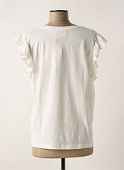 T-shirt blanc ICHI pour femme seconde vue