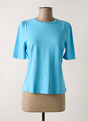 T-shirt bleu ICHI pour femme seconde vue