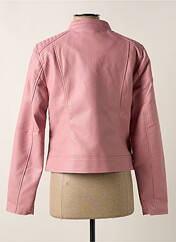 Veste simili cuir rose TIFFOSI pour femme seconde vue