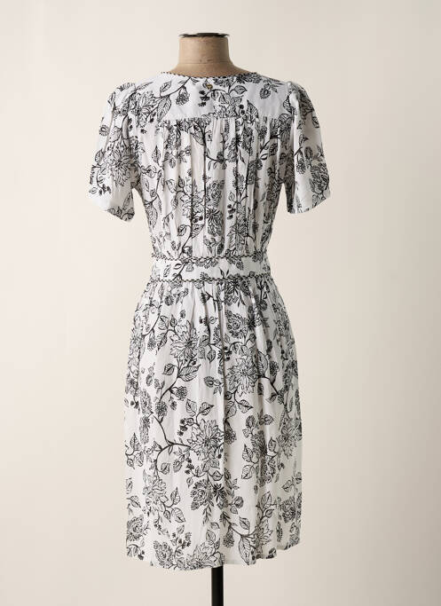 Robe mi-longue blanc DEELUXE pour femme