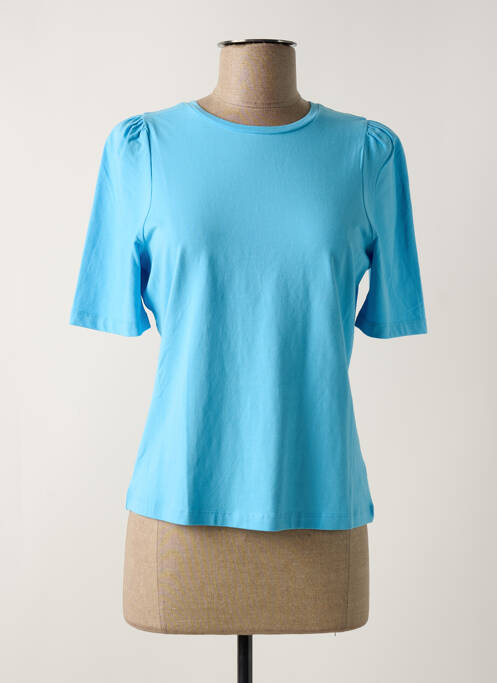 T-shirt bleu ICHI pour femme