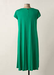 Robe mi-longue vert MALOKA pour femme seconde vue