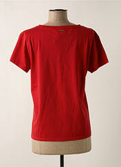 T-shirt rouge LES TROPEZIENNES PAR M.BELARBI pour femme seconde vue