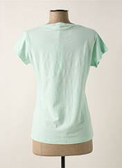 T-shirt vert YES.ZEE pour femme seconde vue