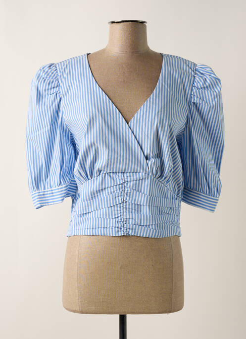 Blouse bleu MORGAN pour femme