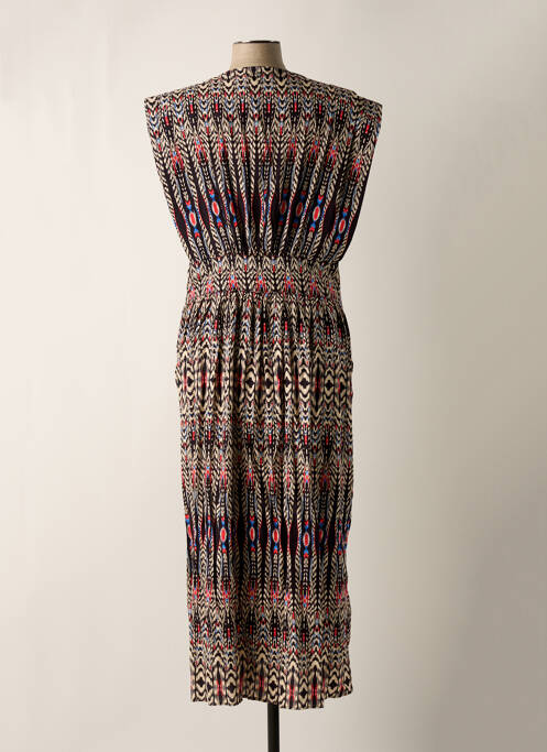 Robe mi-longue noir DEELUXE pour femme