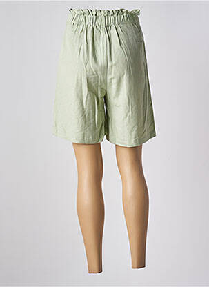 Bermuda taille haute taille haute vert TIFFOSI femme