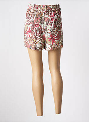 Short taille élastique beige GARCIA femme