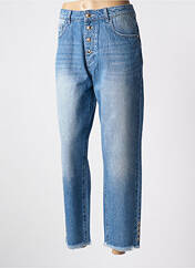 Jeans coupe droite bleu YES.ZEE pour femme seconde vue