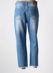 Jeans coupe droite bleu YES.ZEE pour femme seconde vue