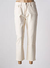 Pantalon droit beige MORGAN pour femme seconde vue