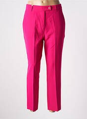 Pantalon droit rose YES.ZEE pour femme seconde vue