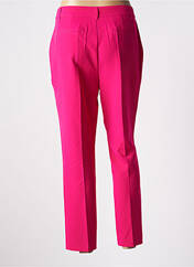 Pantalon droit rose YES.ZEE pour femme seconde vue