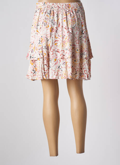 Jupe courte blanc GARCIA pour femme