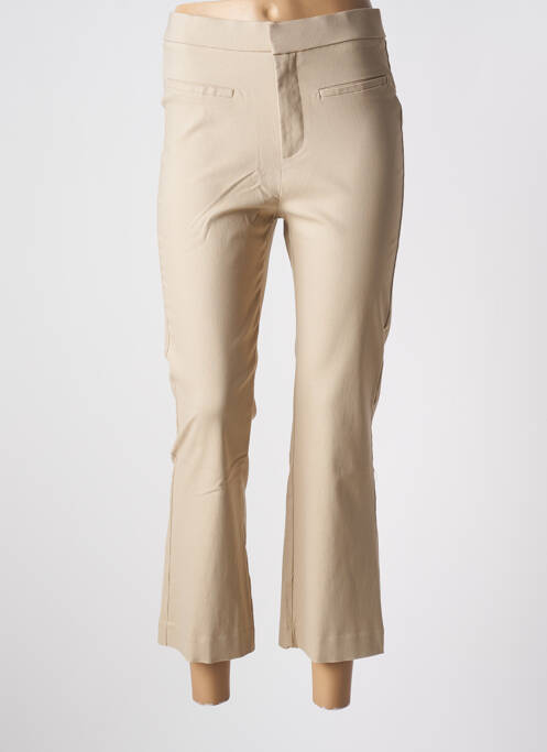 Pantalon 7/8 beige BROADWAY pour femme